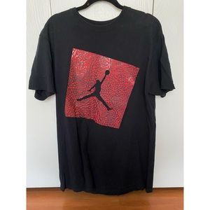 Vintage Red & Black Jumpman Tee